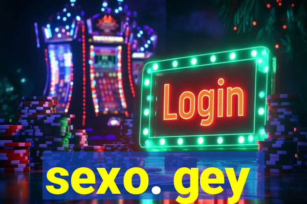 sexo. gey